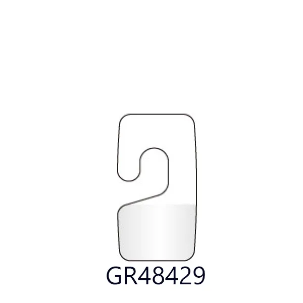 Self-Adhesive J Hook Hang Tabs 11 J hook hang tabs GR48429