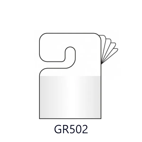 Self-Adhesive Flexible Hang Tabs 8 flexible hang tabs GR502
