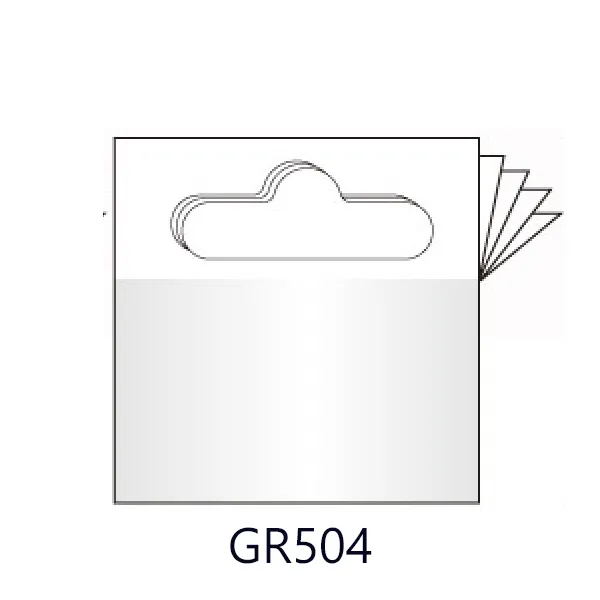 Self-Adhesive Flexible Hang Tabs 10 flexible hang tabs GR504