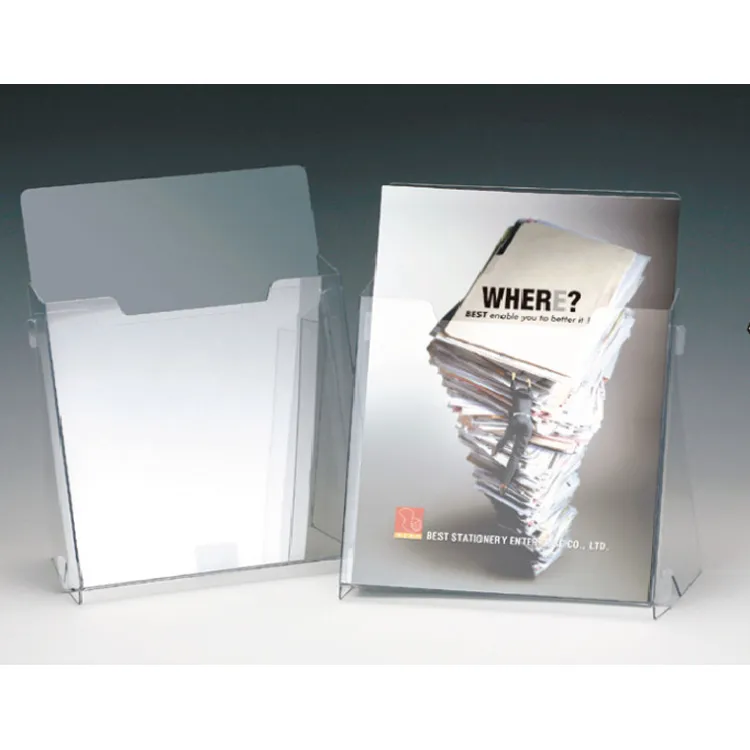 Foldable Brochure Holder 4 foldable brochure holder 2 1